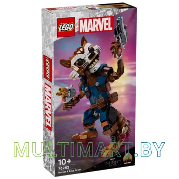 Конструктор LEGO Marvel 76282 Ракета и малыш Грут